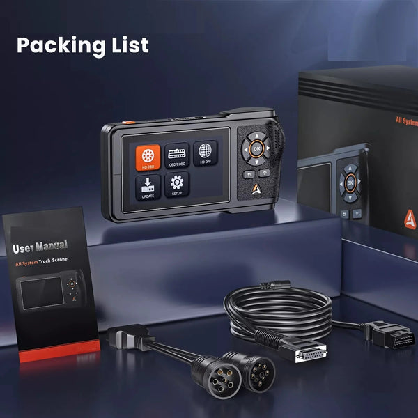 Cummins Compatible Advanced Truck Scanner with DPF Regeneration