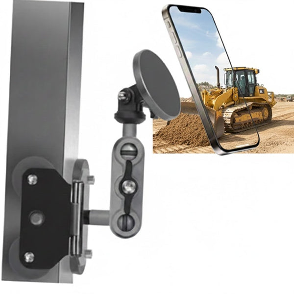 100lb Magnetic Phone Mount for Caterpillar Dozer - Heavy Duty Phone Mount Holder