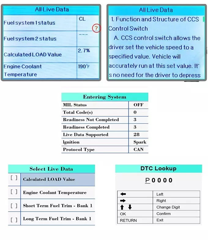 New Holland Skid Steer Compatible Diagnostic Scan Tool Fault Code Read ...