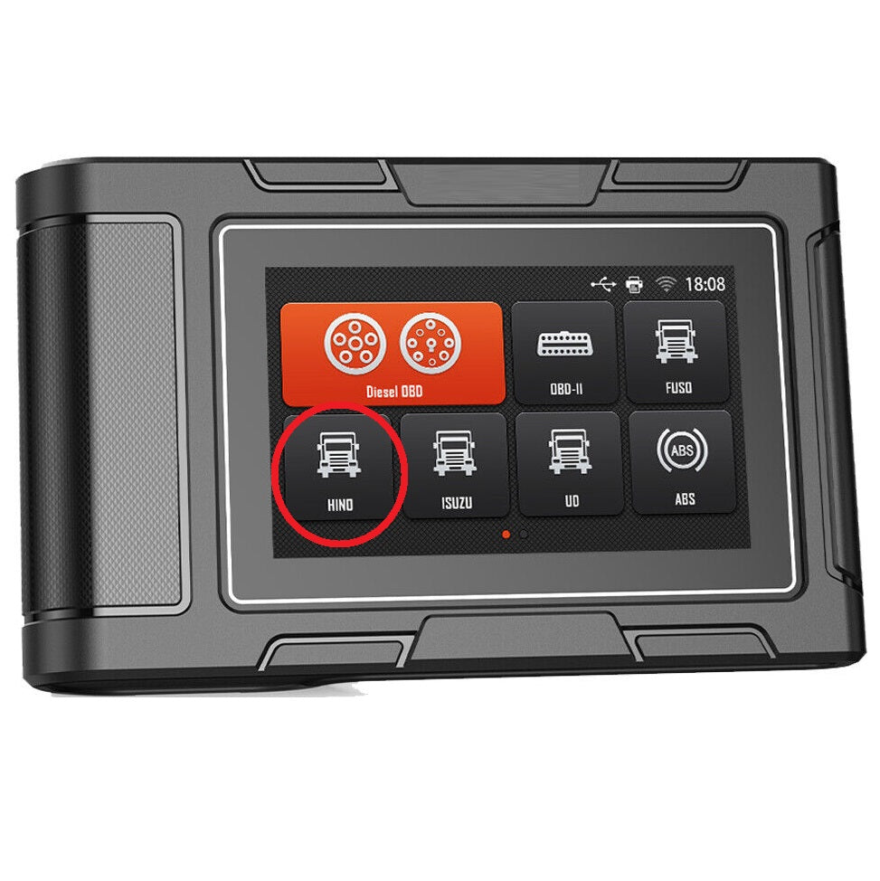 Hino Engine DPF Regen & Diagnostic Scanner