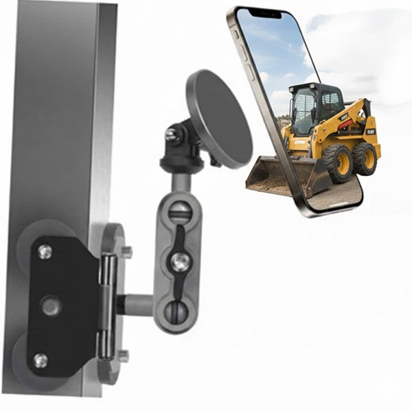 100lb Magnetic Phone Mount for Kubota Loader - Heavy Duty Phone Mount Holder