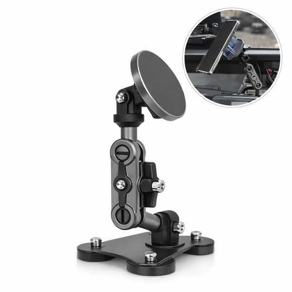 100lb Magnetic Phone Mount for Caterpillar Dozer - Heavy Duty Phone Mount Holder