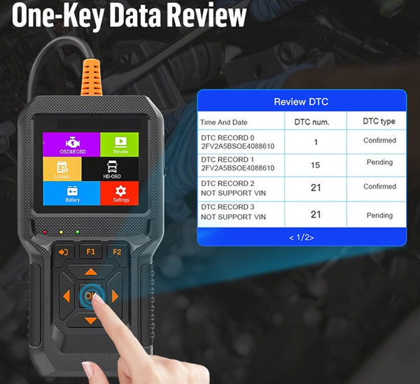Kenworth Truck Compatible Diagnostic Scan Tool Fault Code Reader