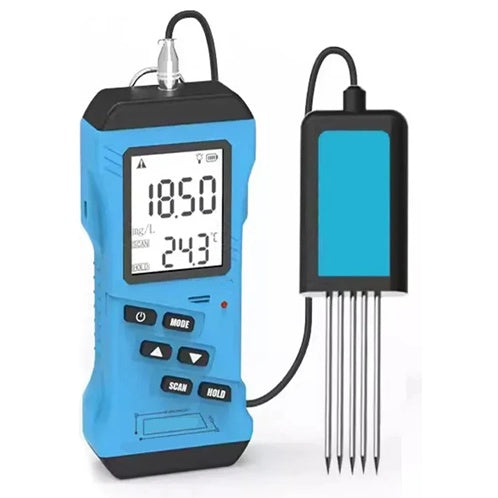 Rapid Portable Soil Diagnostic Tester - Nitrogen Phosphorus Potassium pH Humidity EC Meter