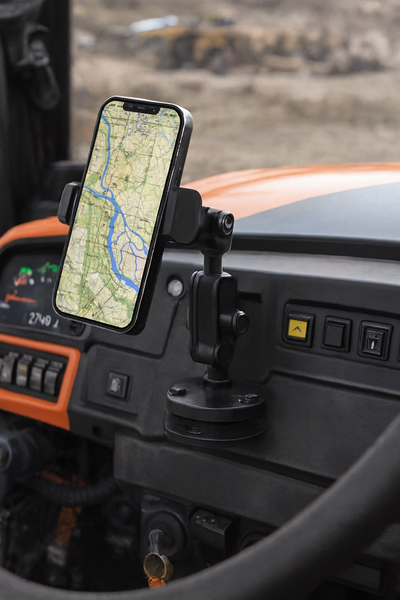 100lb Magnetic Phone Mount for Yanmar Tractor - Heavy Duty Phone Mount Holder