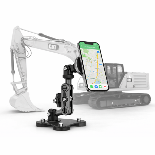 100lb Magnetic Phone Mount for John Deere Excavator - Heavy Duty Phone Mount Holder