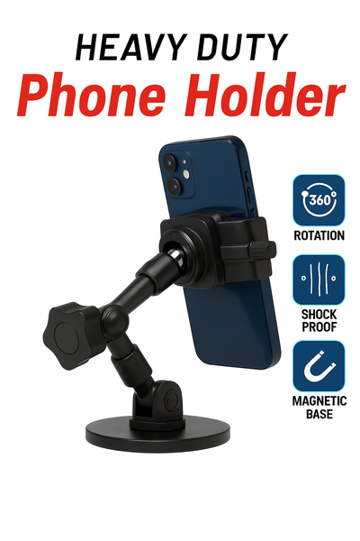 100lb Magnetic Phone Mount for Fendt Tractor - Heavy Duty Phone Mount Holder