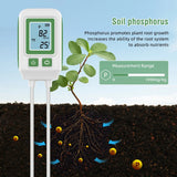 Portable NPK Soil Meter - Nitrogen Phosphorus Potassium Temp