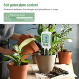 Portable NPK Soil Meter - Nitrogen Phosphorus Potassium Temp