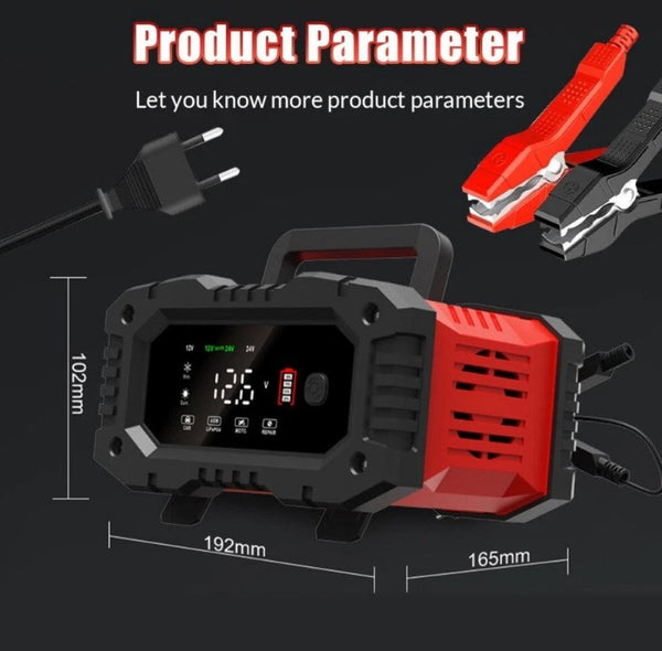 12V/24V Battery Jump Starter Charger & Maintainer for LS Tractor