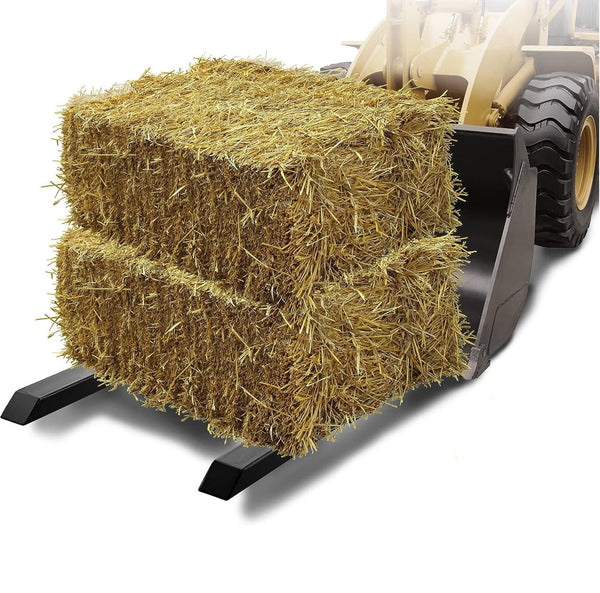 LS MT122 Compatible Tractor Clamp-on Pallet Bucket Forks