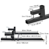 Clamp-on Pallet Bucket Forks for LS Tractor