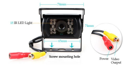 John Deere 3025e Compatible Rear View Backup Camera