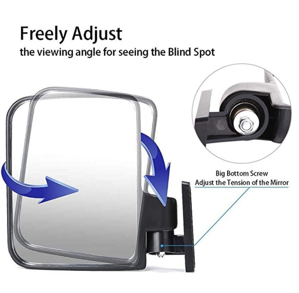 Massey Ferguson 1540 Compatible Tractor Backup Side View Mirrors