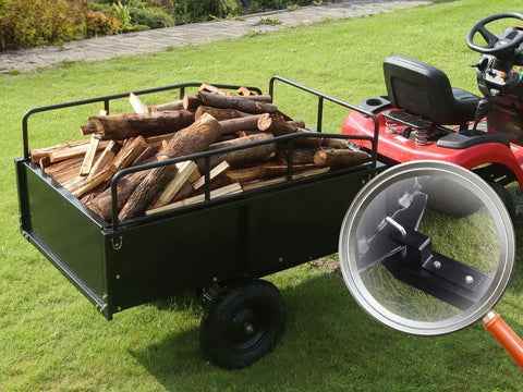 Tow Trailer Cart for Cub Cadet Ride On Lawn Mower Lawn Tractor Co