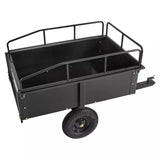 Tow Trailer Cart for Simplicity Ride On Lawn Mower