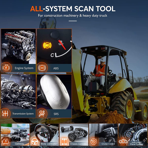 DPF Regen & Diagnostic Scanner For Caterpillar Mini Excavator