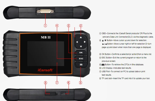 Diagnostic Scanner & DPF Regeneration Tool For Mercedes Sprinter