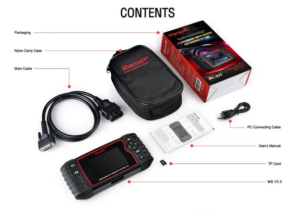 Diagnostic Scanner & DPF Regeneration Tool For Mercedes Sprinter